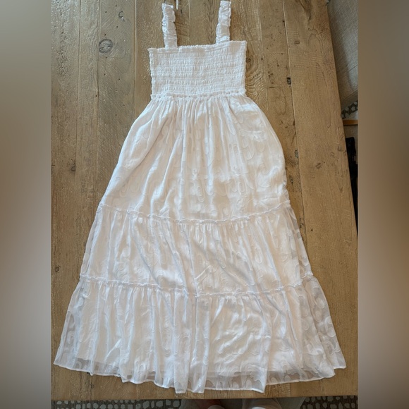 Lilly Pulitzer Elegant White Maxi Dress M - Picture 2 of 9